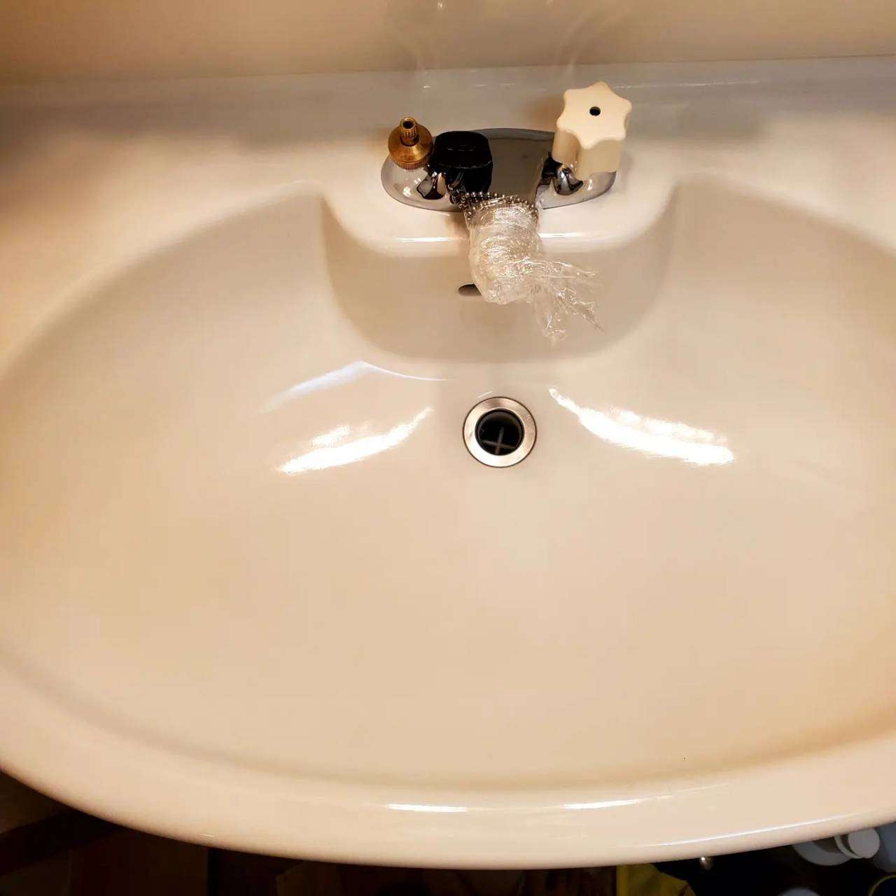 洗面所のお掃除